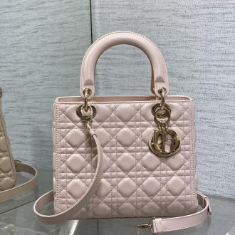 Dior Lady Dior Quilted Leather Handbag