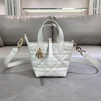 Dior Mini Leather Tote Bag