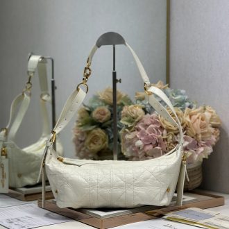 Dior Quilted Leather Shoulder Bag