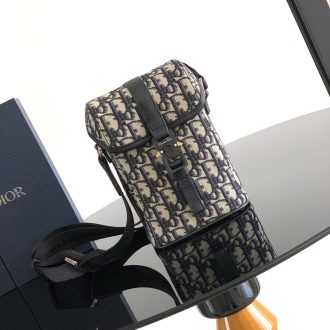 Dior Monogram Canvas Crossbody Bag
