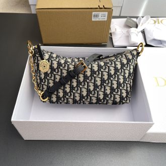 Dior Monogram Canvas Shoulder Bag