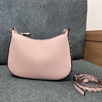 Dior Pink Leather Shoulder Bag
