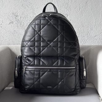 Dior Quilted Leather Backpack