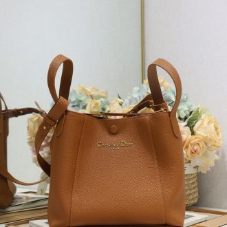 Dior Leather Tote Bag