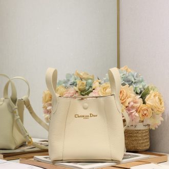 Dior Christian Dior Paris Leather Handbag