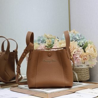 Dior Christian Leather Tote Bag