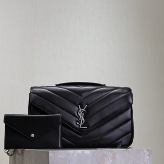 YSL Quilted Leather Handbag Set