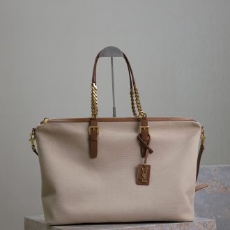 YSL Luxurious Beige Tote Bag
