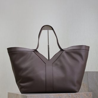 YSL Leather Oversized Tote Bag