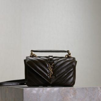 YSL Quilted Leather Crossbody Bag