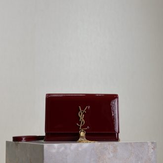 YSL Patent Leather Envelope Clutch