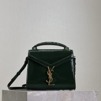 YSL Patent Leather Monogram Crossbody Bag