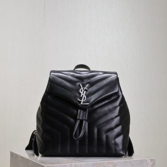 YSL Quilted Leather Backpack