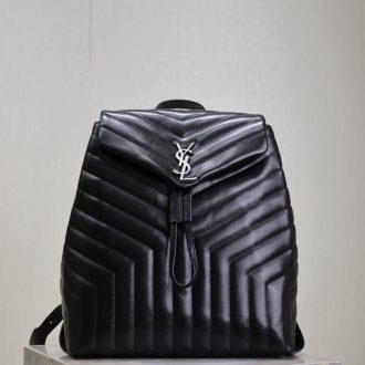YSL Quilted Leather Backpack