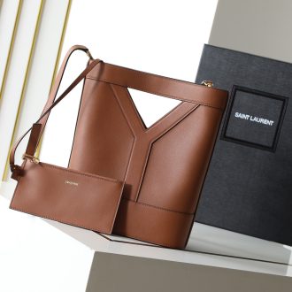 YSL Leather Tote Bag
