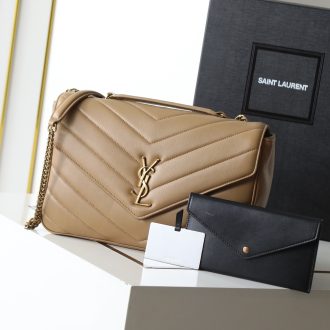 YSL Quilted Leather Crossbody Bag