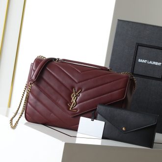 YSL LouLou Small Leather Shoulder Bag