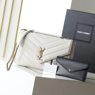 YSL Quilted Leather Chain Bag