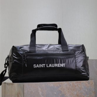 YSL Saint Laurent Black Duffel Bag