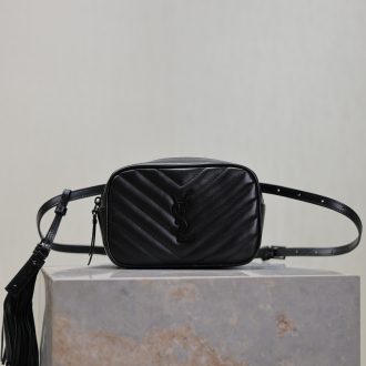 YSL Lou Mini Quilted Leather Belt Bag
