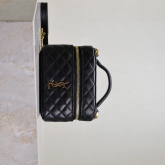 YSL Quilted Leather Vanity Bag