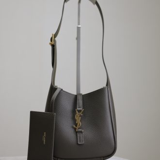 YSL Lou Mini Leather Shoulder Bag