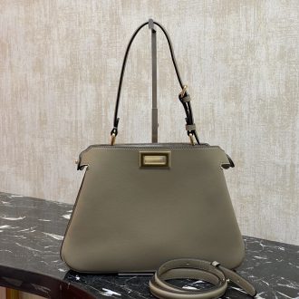 Fendi Elegance Leather Handbag