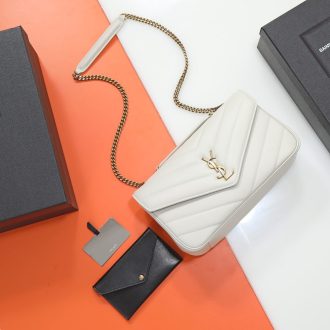 YSL Quilted Leather Chain Bag