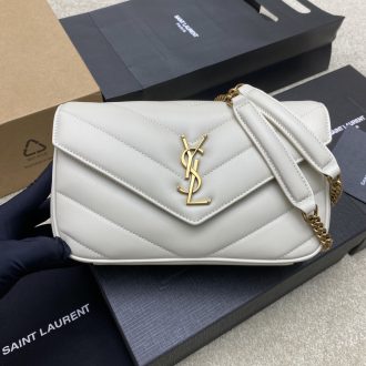 YSL LouLou Medium Quilted Leather Shoulder Bag