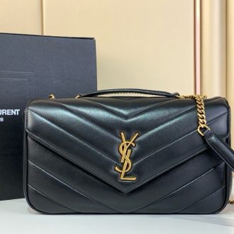 YSL Saint Laurent Kate Monogram Leather Shoulder Bag