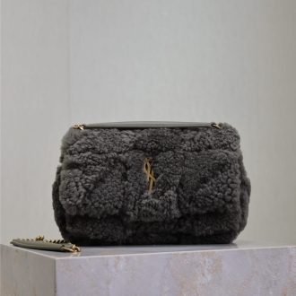 YSL Shearling Mini Shoulder Bag
