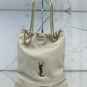 YSL Quilted Leather Chain Shoulder Bag