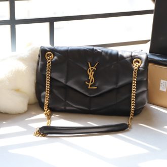YSL Quilted Leather Chain Bag