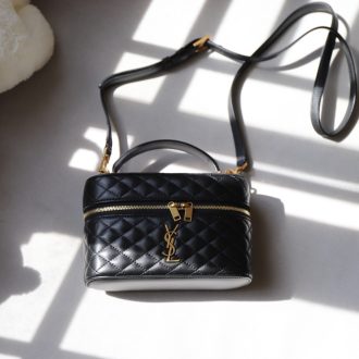 YSL Quilted Leather Crossbody Bag