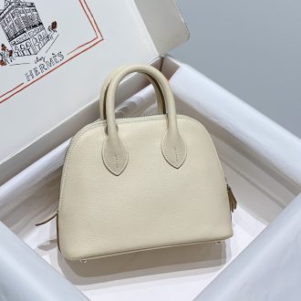Hermes Hermès Mini Bolide Leather Bag