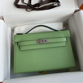 Hermes Hermès Kelly Mini Leather Handbag
