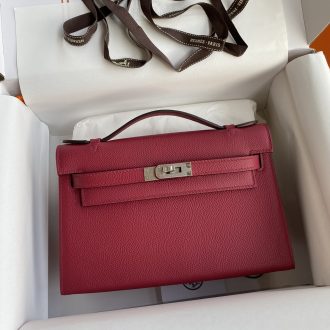 Hermes Hermès Kelly Mini Bag in Rose Lipstick