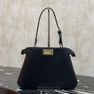 Fendi Black Leather Handbag