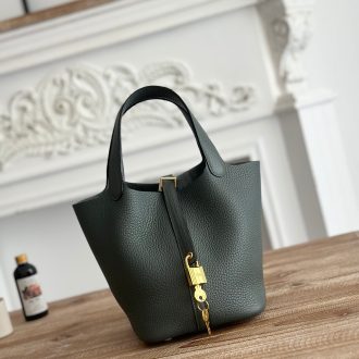 Hermes Hermès Togo Leather Tote Bag