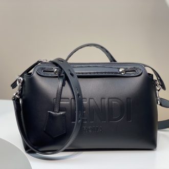 Fendi Black Leather Mini Handbag