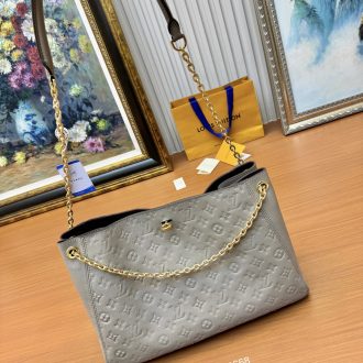 Louis Vuitton Monogram Embossed Leather Shoulder Bag