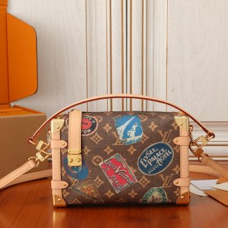 Louis Vuitton Vintage-Inspired Trunk Shoulder Bag