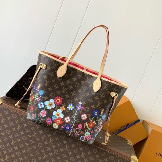 Louis Vuitton Monogram Floral Tote Bag