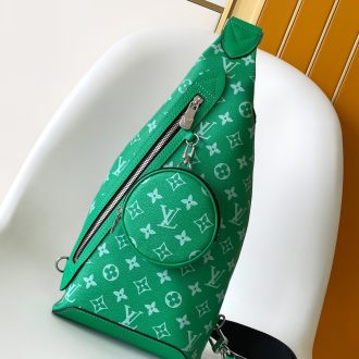 Louis Vuitton Monogram Green Sling Bag