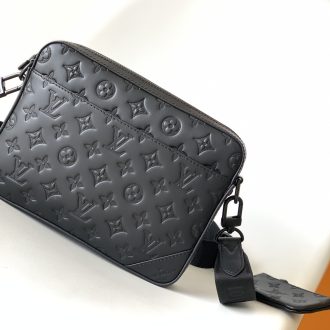 Louis Vuitton Monogram Embossed Leather Crossbody Bag