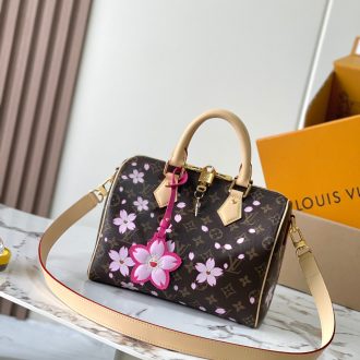 Louis Vuitton Floral Monogram Canvas Bag