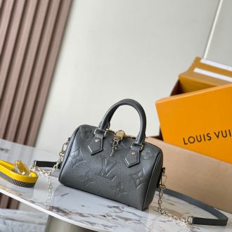 Louis Vuitton Monogram Empreinte Leather Handbag