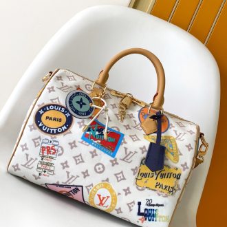 Louis Vuitton Patchwork Monogram Handbag