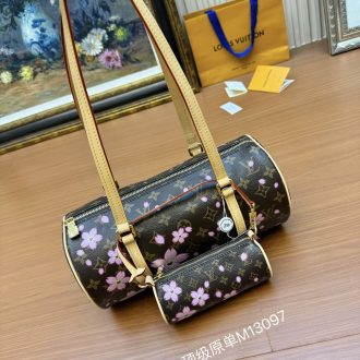Louis Vuitton Cherry Blossom Monogram Canvas Bag
