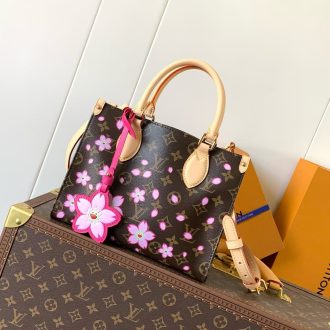 Louis Vuitton Floral Monogram Handbag